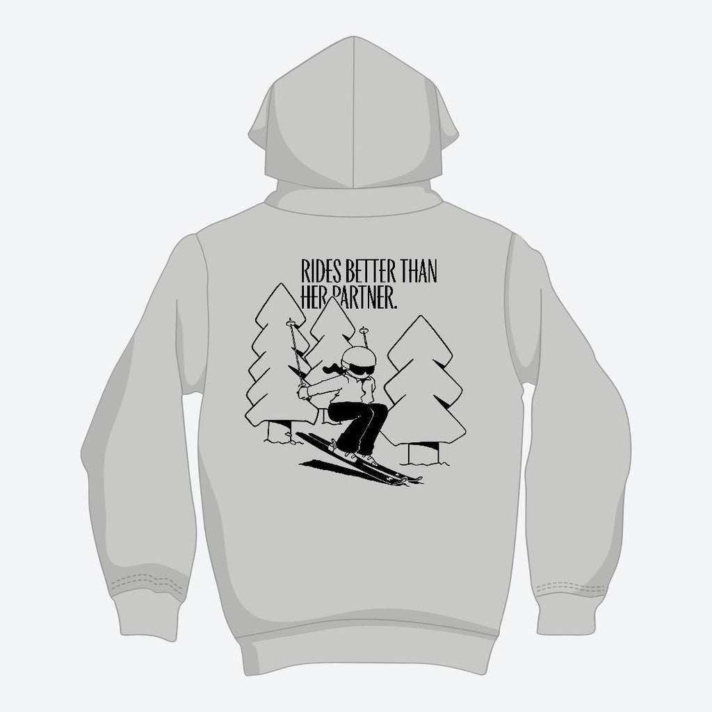 She Rides Better Than Her Partner