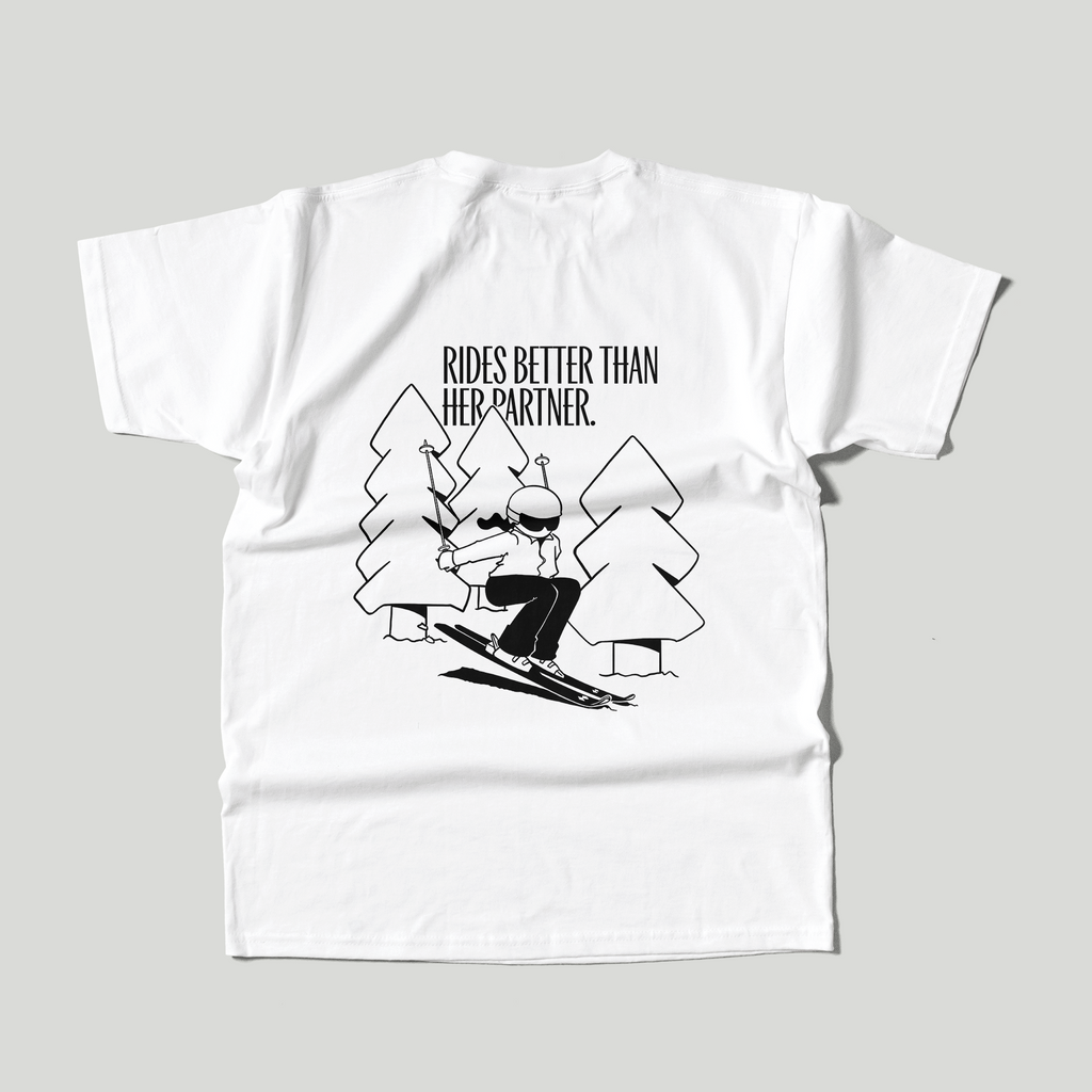 She Rides Better Than Her Partner