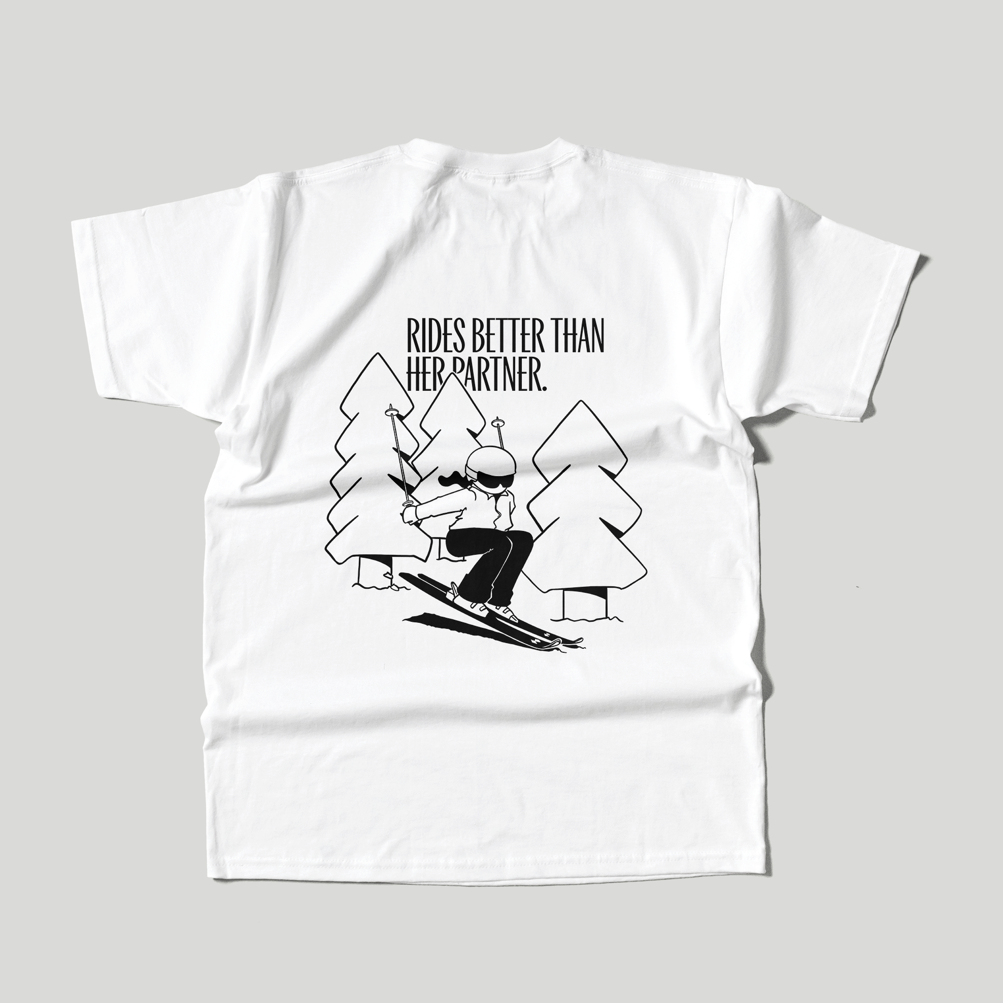 She Rides Better Than Her Partner