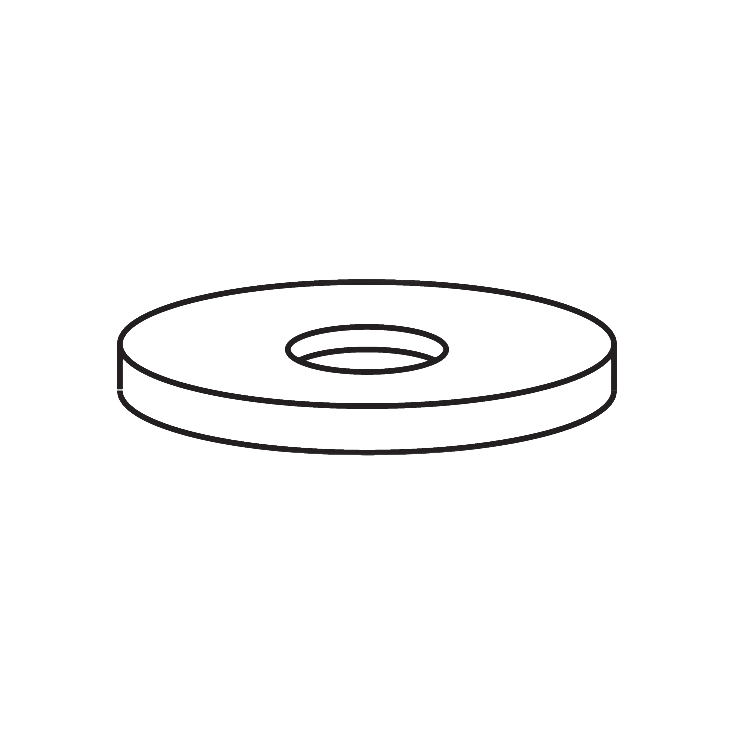 Flat Washer - 3/8" - WA013