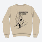 Friendship between skier and boarder